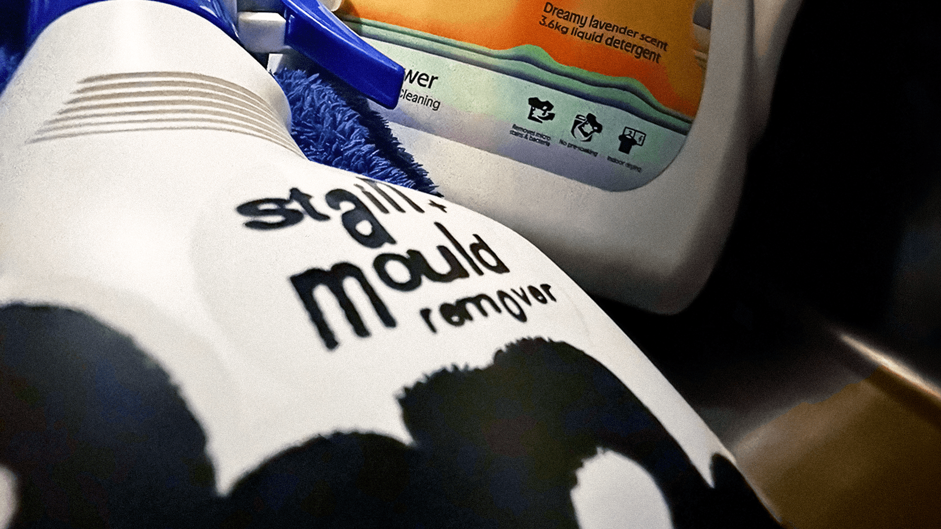 Speculative Ketchup Detergent Mould Remover packaging designs for affordable supermarket goods by Somewhere Else.