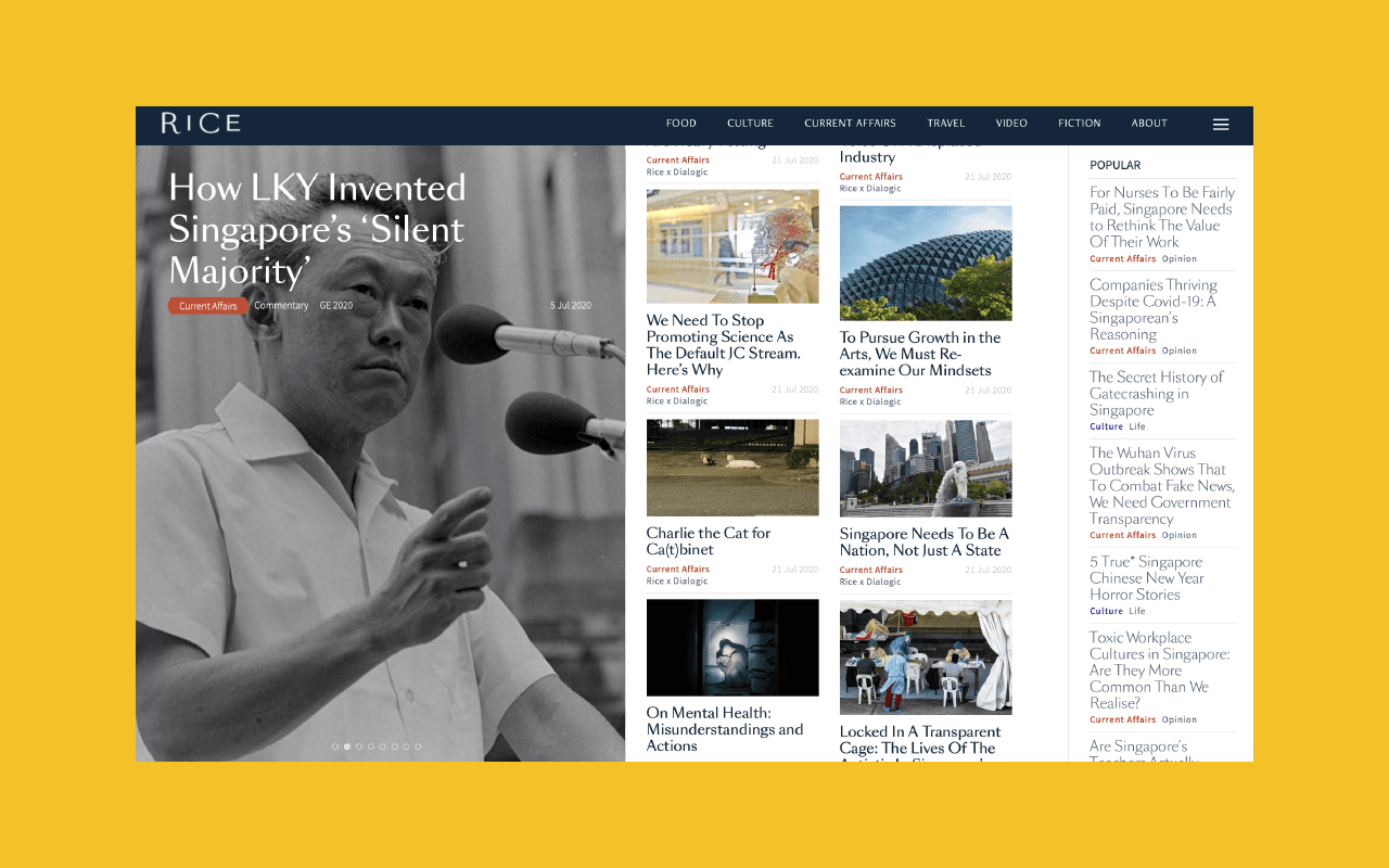 Heart 2 Heart Rice Media Conversation Interview News Website Articles Editorial