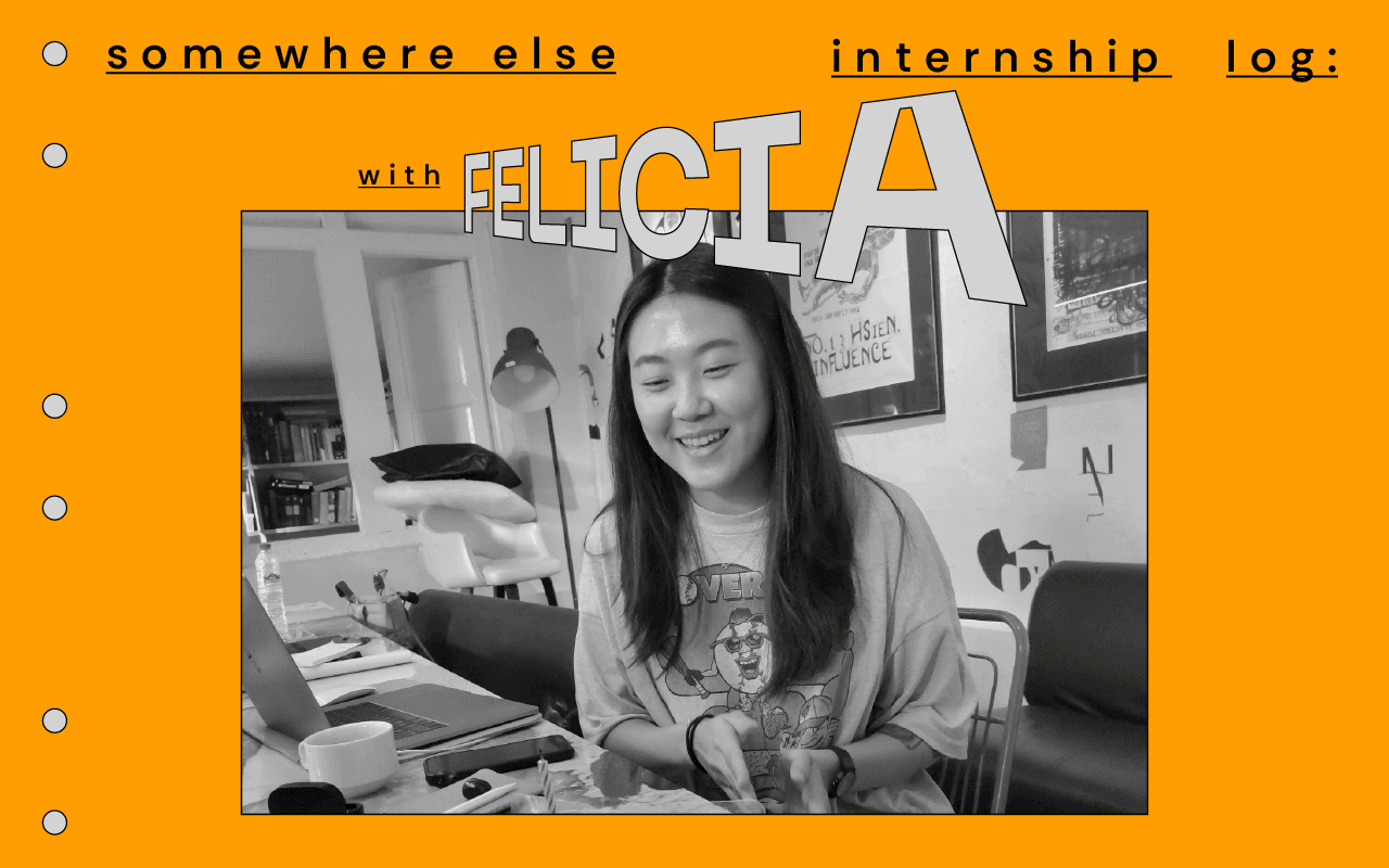 Somewhere Else Branding Design Internship Journal Experience