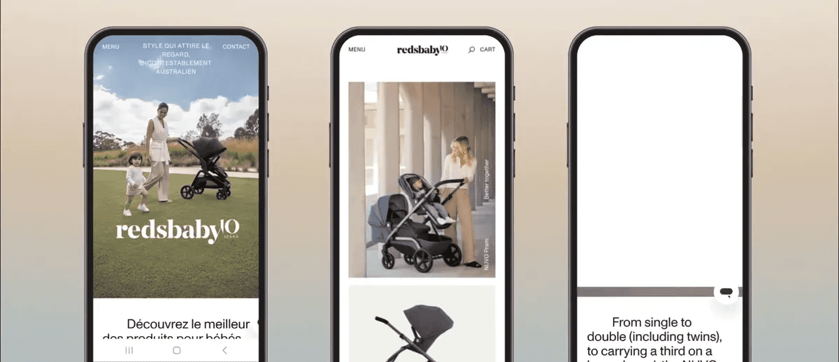 Otterdev Redsbaby Mobile UXUI