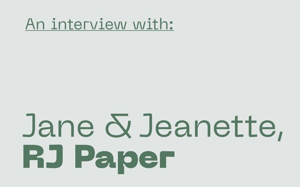 Heart 2 Heart RJ Paper Conversation Interview Jane Jeanette Insights