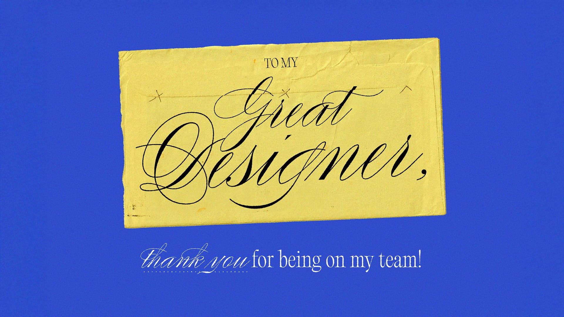 Somewhere Else Journal Insights A Letter For My Designer