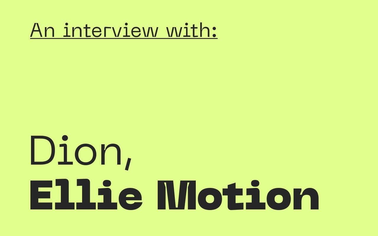 Heart 2 Heart Ellie Motion Conversation Interview Dion Insights