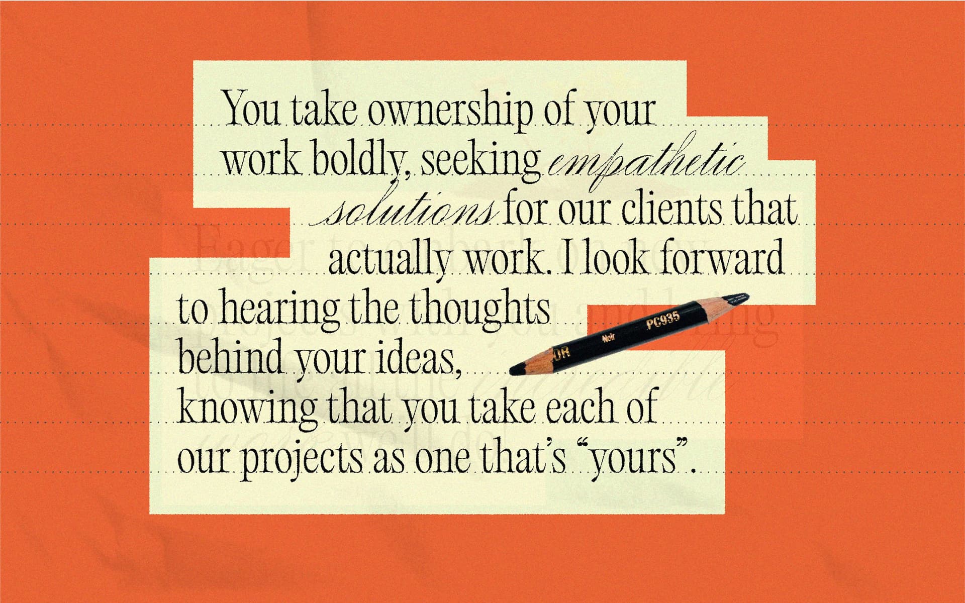 Somewhere Else A Letter to My Designer Pull Quote Article