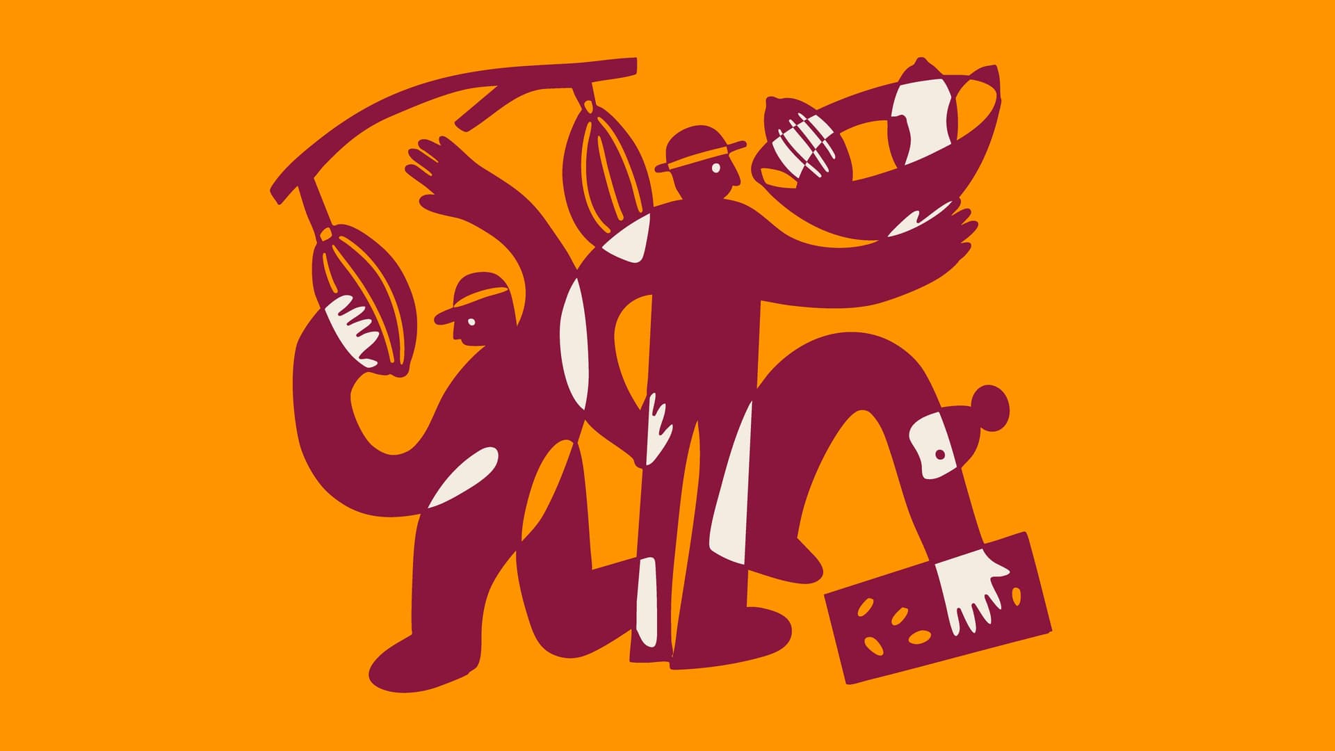 Mr Bucket Chocolaterie Case Study Brand refresh process Illustration asset